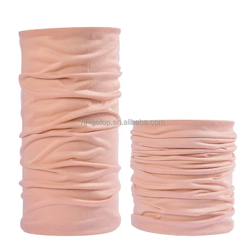 Seamless Outdoor Breathable Face Cover Men Women's Outdoor Adult Neck Gaiter Bandana Balaclava Head Wrap Headwear Scarf Face
