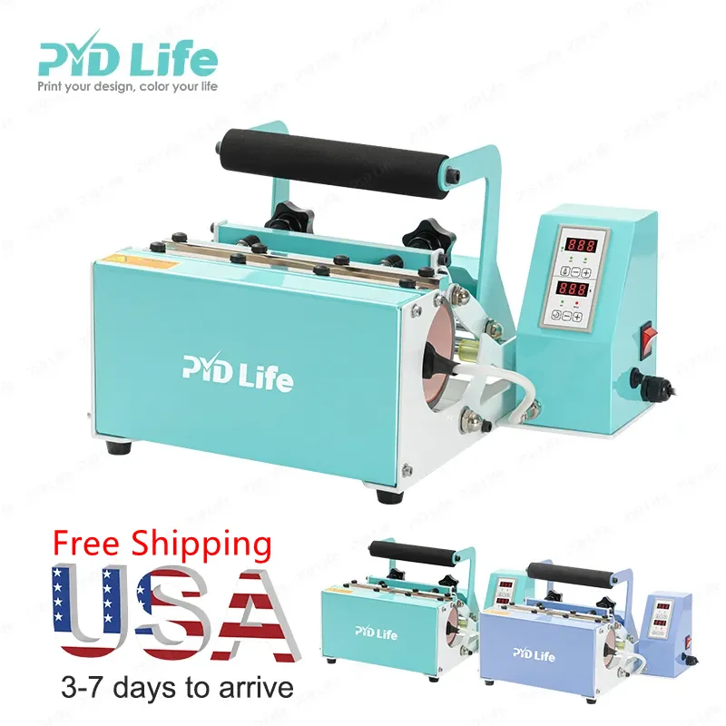 

PYD Life USA Warehouse Free Shipping HPN Craft Pro Sublimation 20oz 30oz Skinny Tumbler Mug Printing Machine Tumbler Heat Press