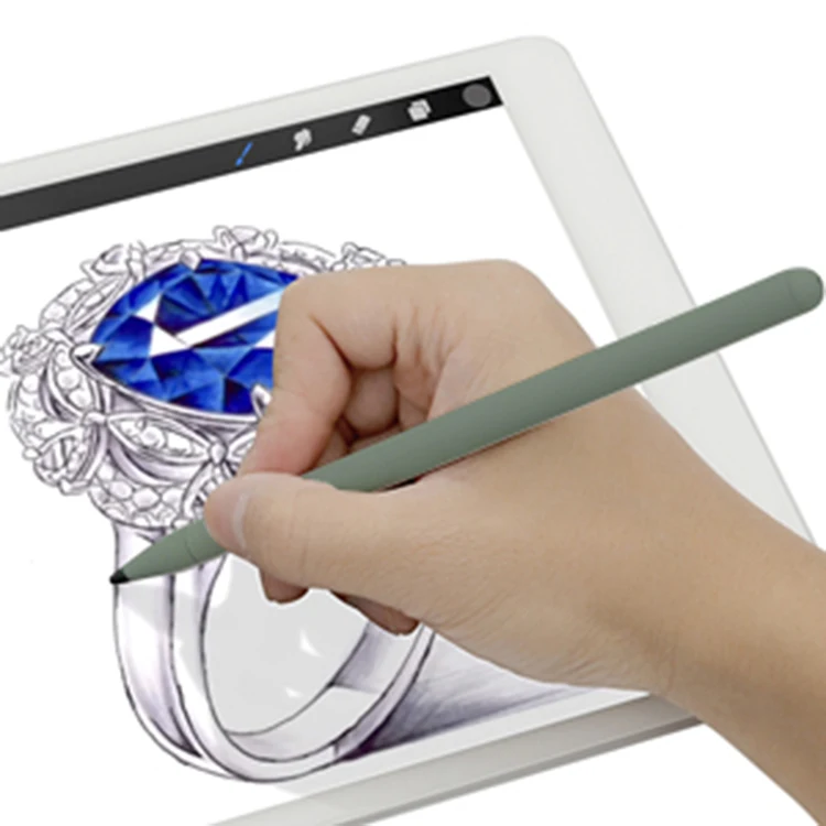 

Amazing Sensitivity Digital Pencil Stylus Pen With Palm Rejection And Magnetic Function Compatible With Ipad