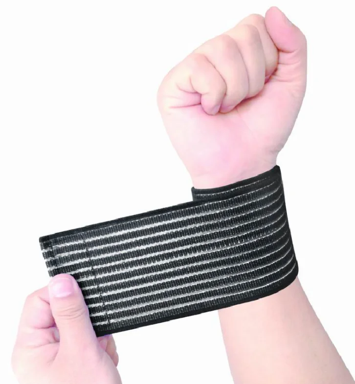 

Adjustable Weight Lifting wrist bandage support protector wrist wrap for men and women, Black,white,blue, skin