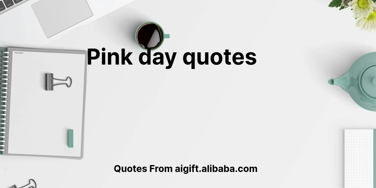 pink day quotes