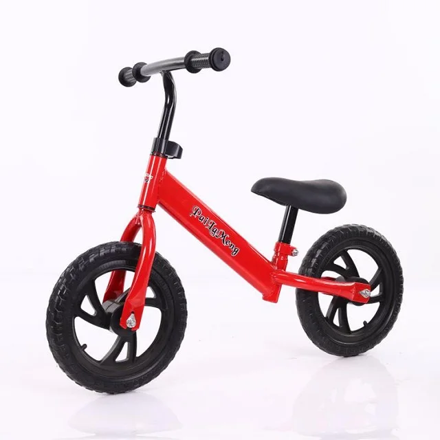 

china wholesale Cheap 12 Inch 2-7 years old Kids Foot Pushed No Pedal balance Bicycle Slide Kids Balance Bike For Baby