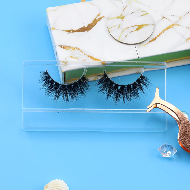 

Wholesale Price 3D Dramatic 20mm mink strip lashes Strip Lashes Private Label