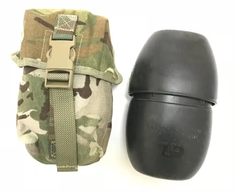 

Black color british army 1L plastic water bottle military water canteen with mug cup 2 pcs for camping