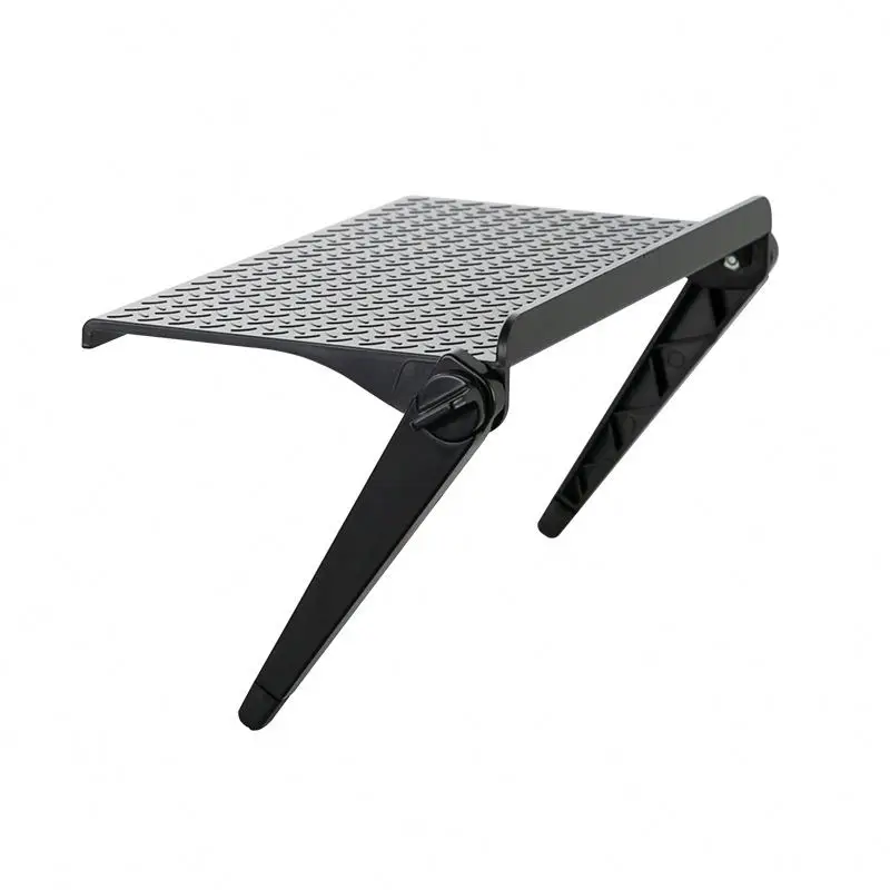 

Adjustable monitor stand riser TOL2j computer monitor elevated rack, Black/white