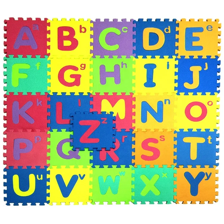 
Tatami Jigsaw Foam Eva Puzzle Mat Kids Play Number Alphabet Mat 