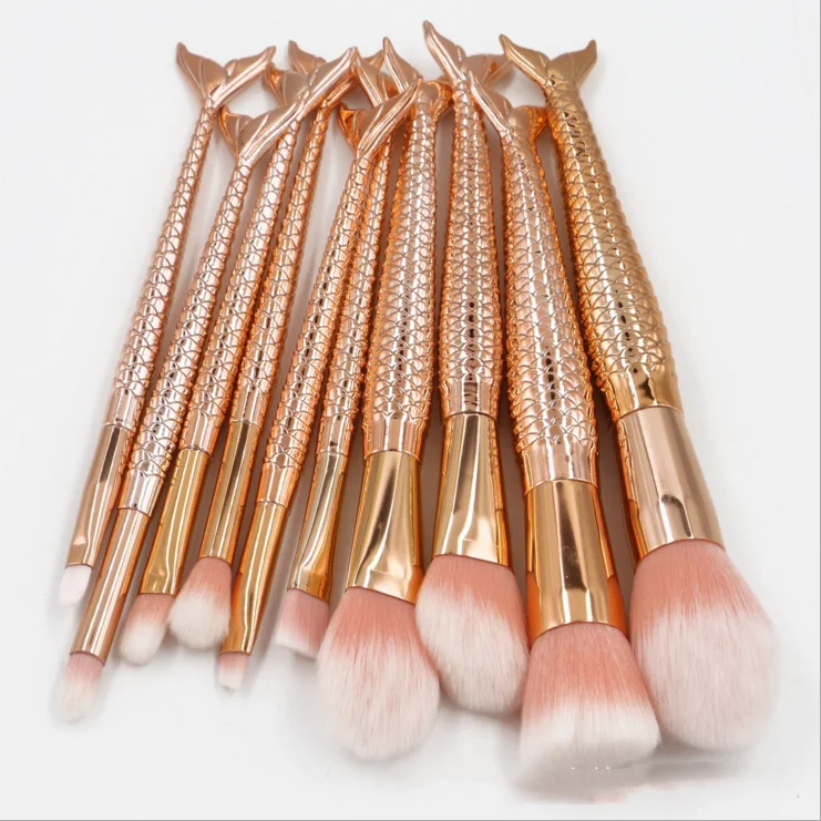 

Amazon Hot Sale Mermaid makeup brush Makeup Brush Set