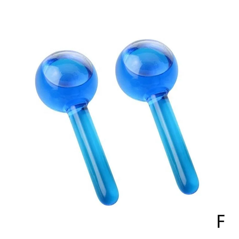 

Factory Low MOQ Eye Massager Blue Face Glass Face Beauty Eye Roller Ball Massage Ice Globe, Blue,green,pink, white or custom coloro