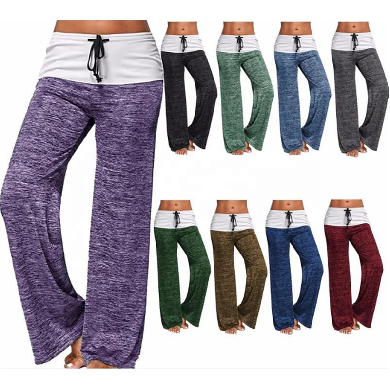 

Women Casual Loose Yoga Quick Dry Wide Leg Pants