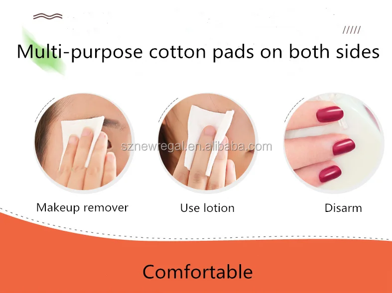 Private Label100 Cotton Cosmetic Pads Organic Facial Cotton Pad Manufacturer Buy Sanitary