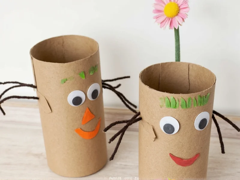 crafts using toilet paper rolls