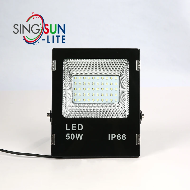 Electric module smd led flood light High Lumens IP66 50w 100w 150w  LED flood light  Die casting aluminum outdoor foco