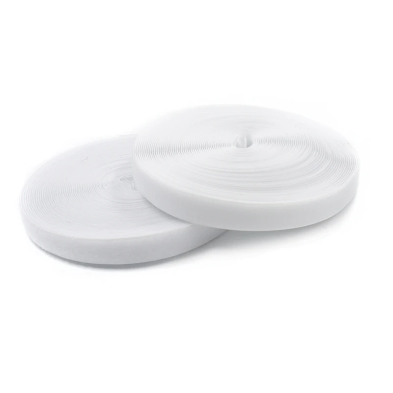 

RTS 38MM A- dyeable quality black and white hook and loop fastener rolls tape for leather products and sofa, Black white
