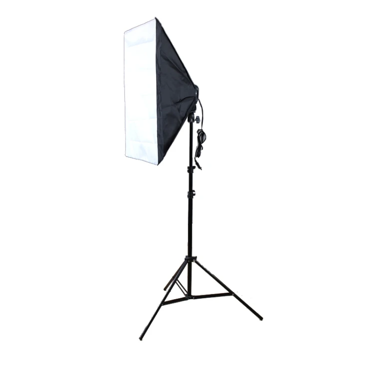 

Four Socket Lamp Holder with  with 2m Light Stand Photo Studio Softbox Kit EU Plug