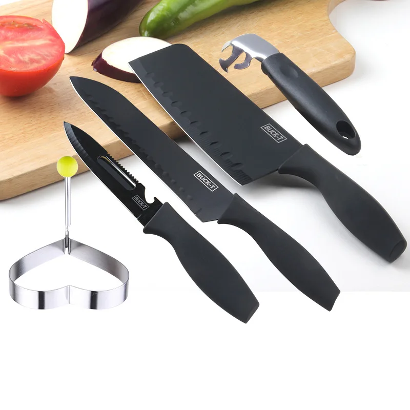 

Spot explosion models paint kitchen knife set for household use