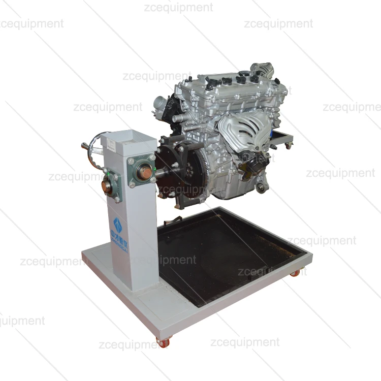 Automotive Teaching Equipment Display Engine Rollover Stand For