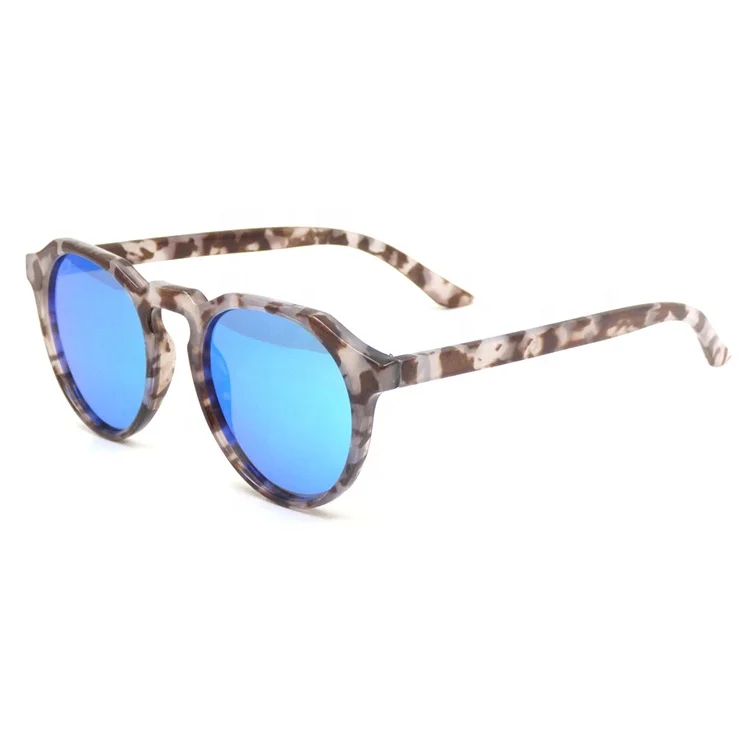 

2020 Factory Price Fashion Round Sun Glasses Women New Brand Design Marble Decorative Pattern Sunglasses