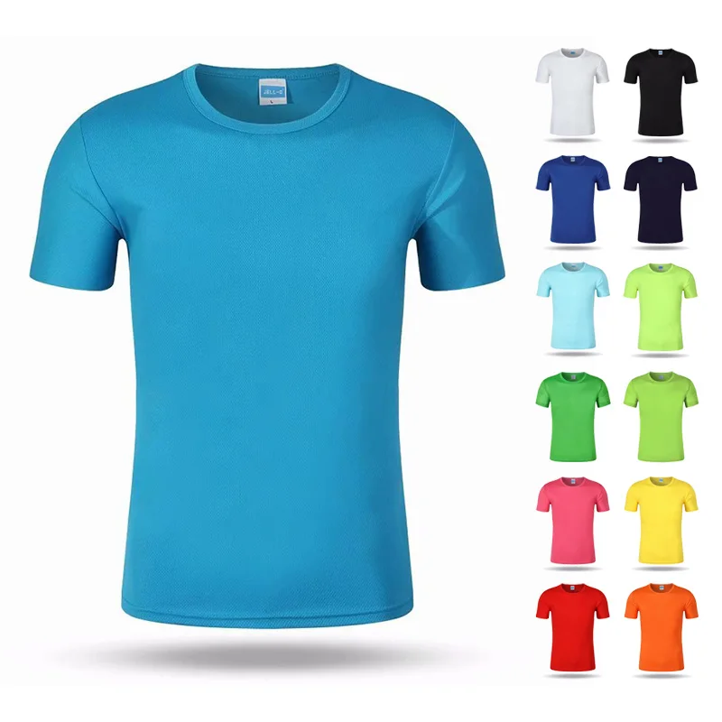 

Men's o-neck top summer breathable sportswear men's shirt custom logo Varsity jersey men's short-sleeved quick-drying T-shirt