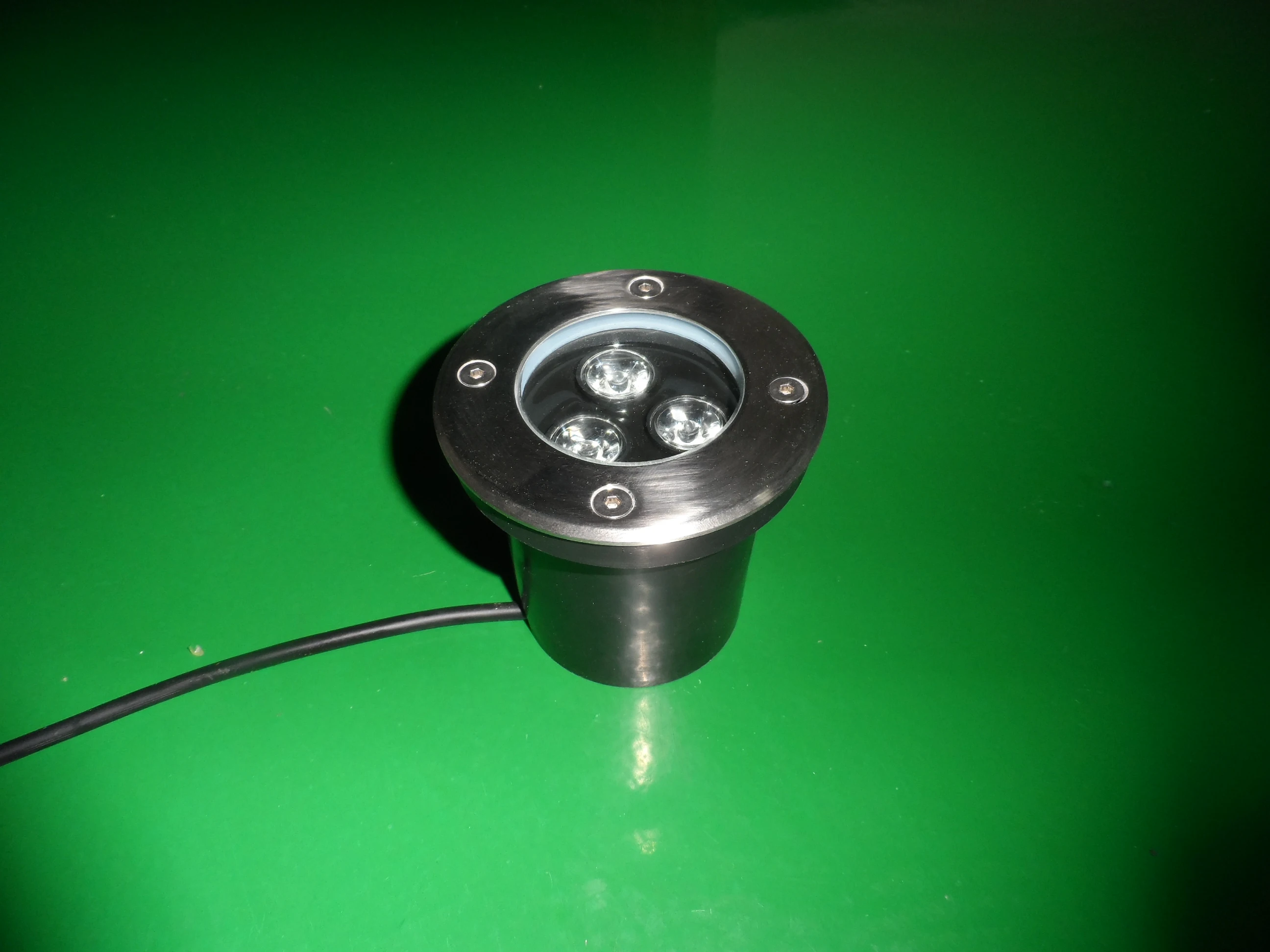 户外照明 ip65 防水地埋灯 dia100mm 3w led 埋地灯