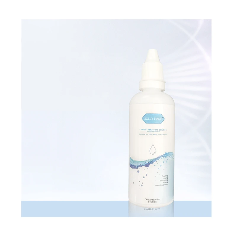 

New arrival Jolly Face solution contact lenses solution 60ml multiple saline solution