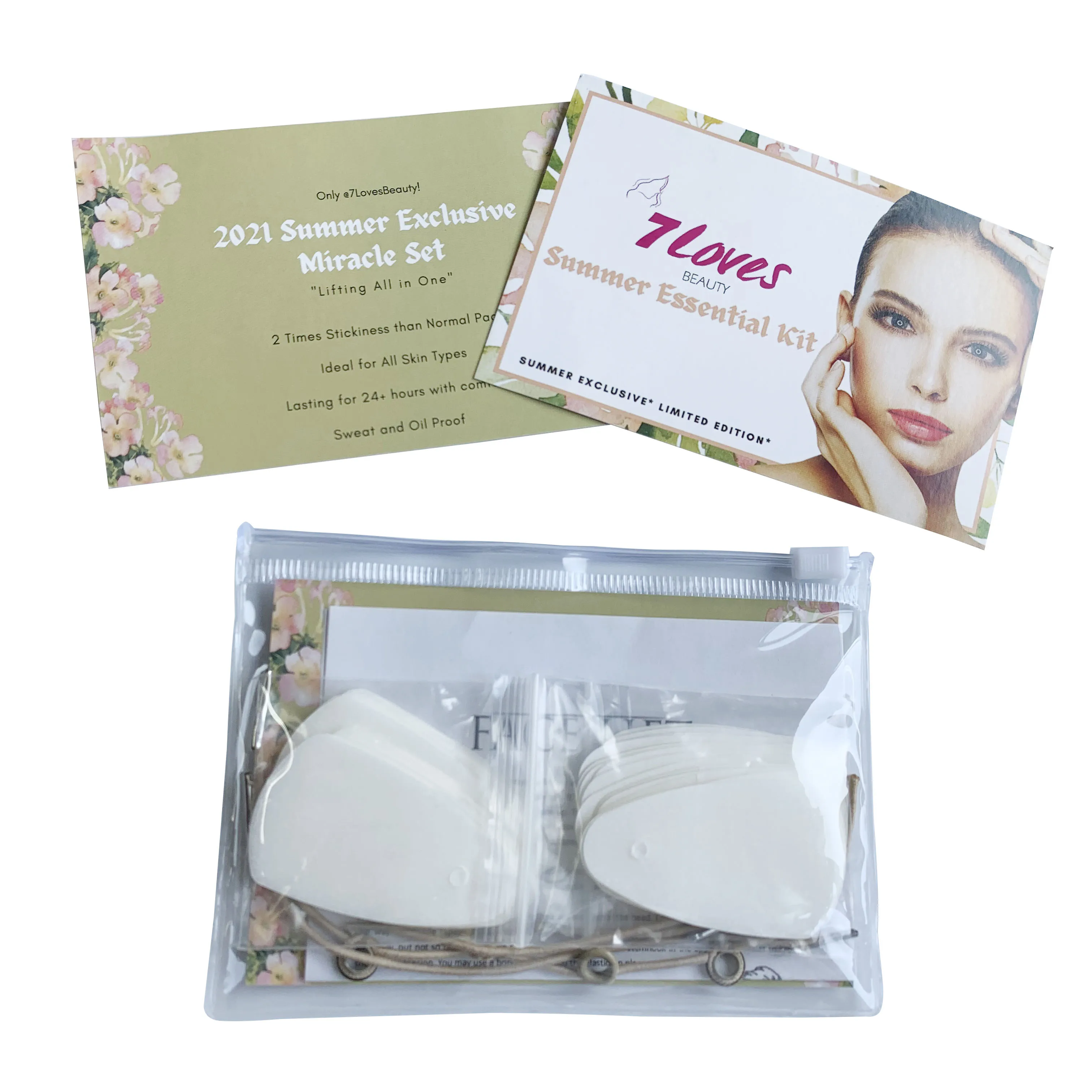 

Small face Fac Improves face line Invisible lift free 24-hour Facelift Tape All In One Miracle Summer Set