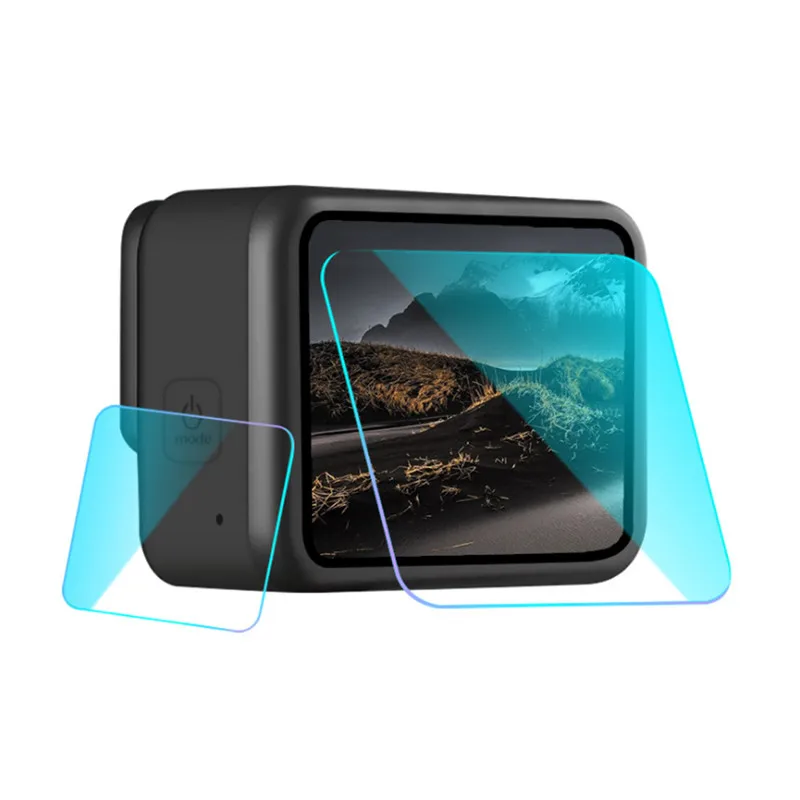 

Tempered Glass Screen Protector Accessories Set for GoPro Hero 8 Black, Transparent