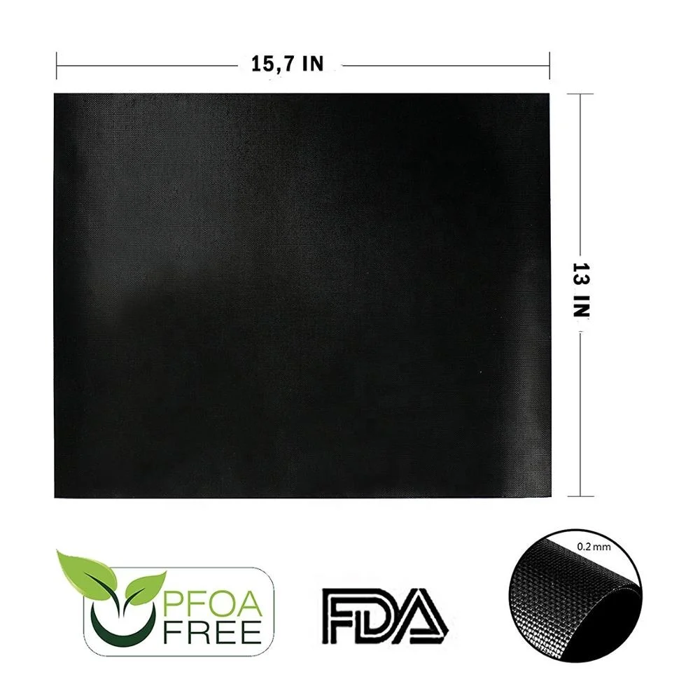 
FDA Approved Free Nonstick Eco Friendly Heat Resistant Easy Gas Charcoal Electric Grilling With Oven Mitts Gloves Baking Mat Stainless Steel Cookie Pan with Cooling Rack & Silicone Mat&nbsp;