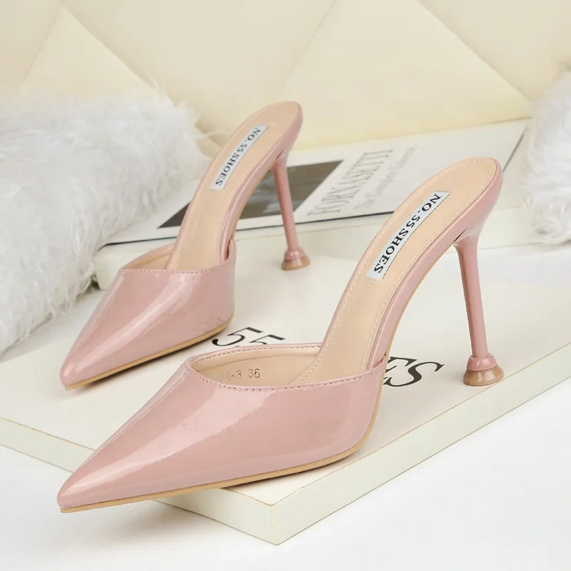 

2020 Women's Sandals Sexy Wedding Leather High Heel Bridal Shoes, As picture