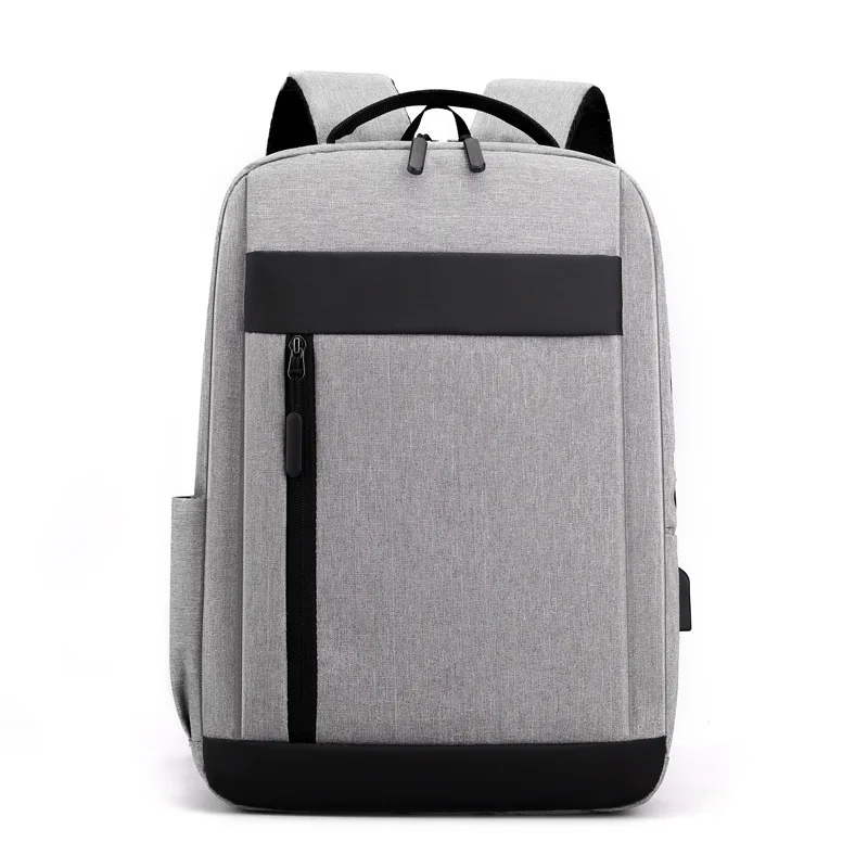 

Laptop Backpack With USB Charging Men's Backpacks Large Capacity Business Daypack Bookbag, Customized color