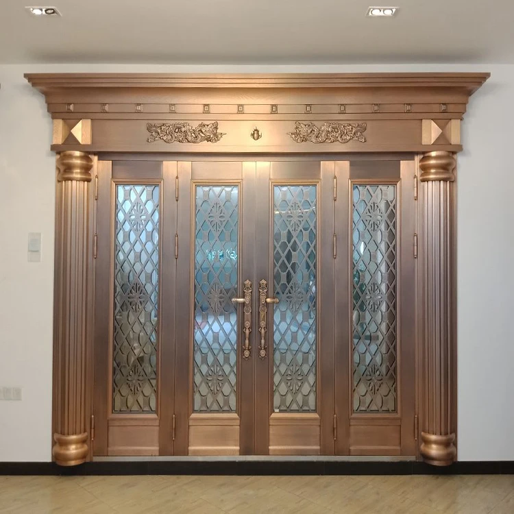 Hs-dsd6 Apartment Villa Main Front Entrance Doors Design 304 Ss ...