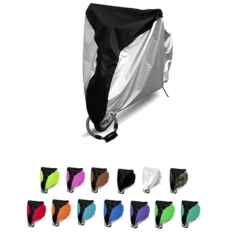 

Hot Sales High Quality Durable Easy Carry Outdoor Waterproof Garden Bicycle Cover With Lock Hole