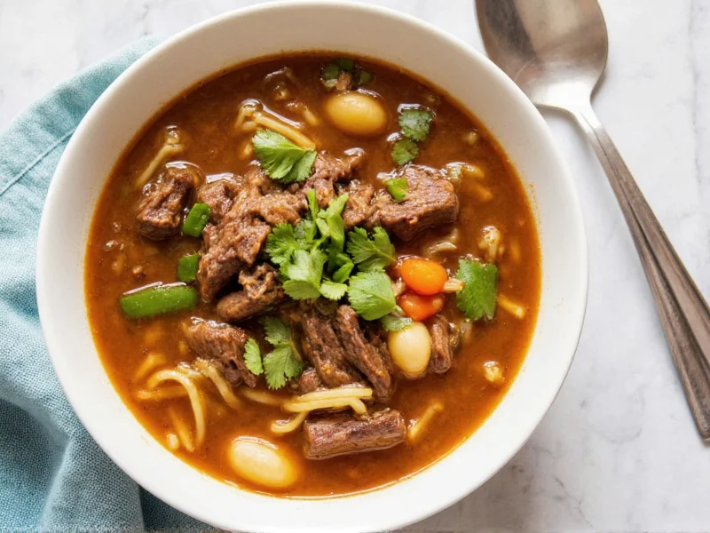Authentic Beef Noodle Soup Recipe: Step-by-Step Guide