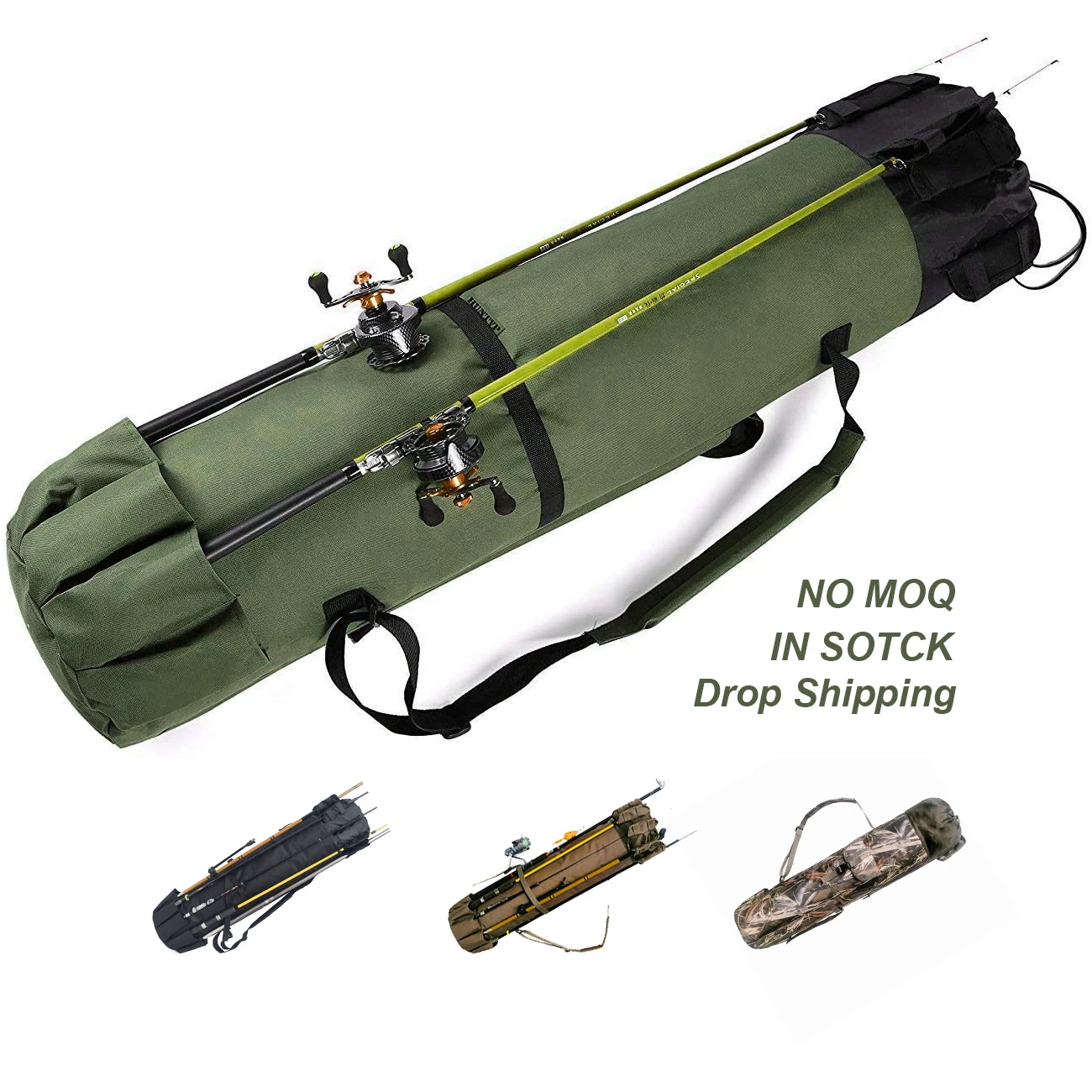 
Wholesale Waterproof Portable Heavy Duty Large Capacity Fly 155cm Holder Colourful Carrying Case Hard Fishing Tackle Rod Bag  (60596342573)