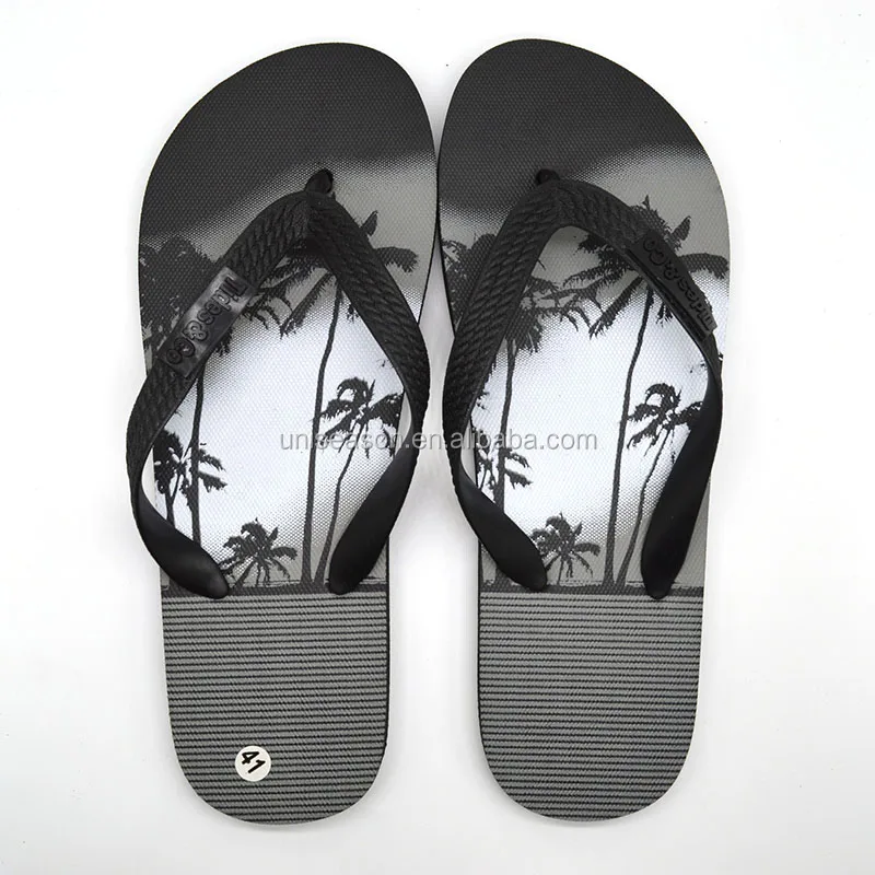 white beach slippers