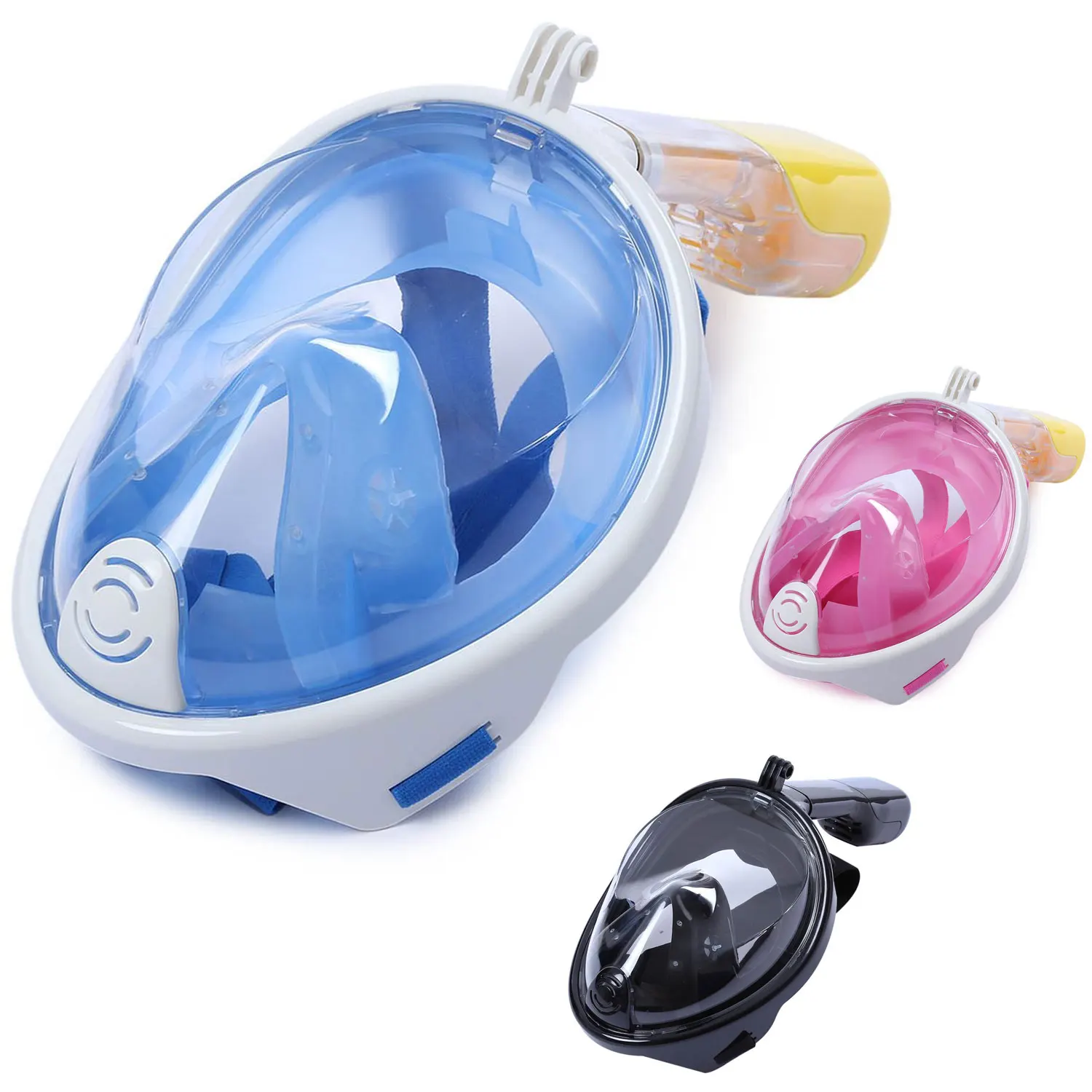 

Snorkelling mask set transparent silicone en136