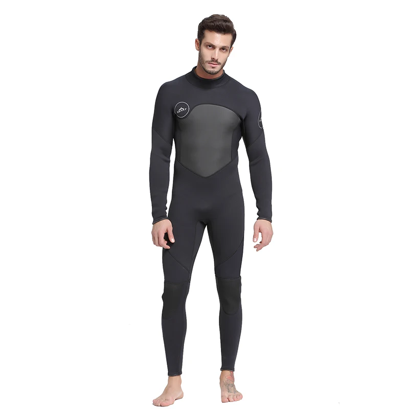 

Sbart Mens Diving Suit 1.5MM Wet Suit Full Body Back Zipper Spring Suit Neoprene Steamer Diving Surfing Wetsuit, Picture shows or accept customize color