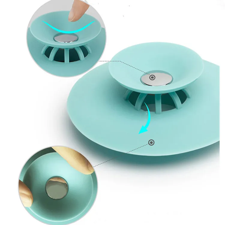 
Anti-smelling silicone drainage filter shower floor drain 