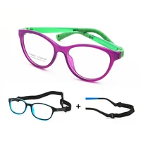 

Kids 2 in 1 Nano Indestructible Frames Silica TR90 Girls Cat Eye Glasses