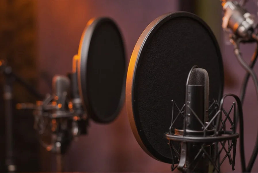 ASMR creator recording session with professional binaural microphones showing close-up of equipment setup