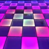 Disco led video dance floor effect