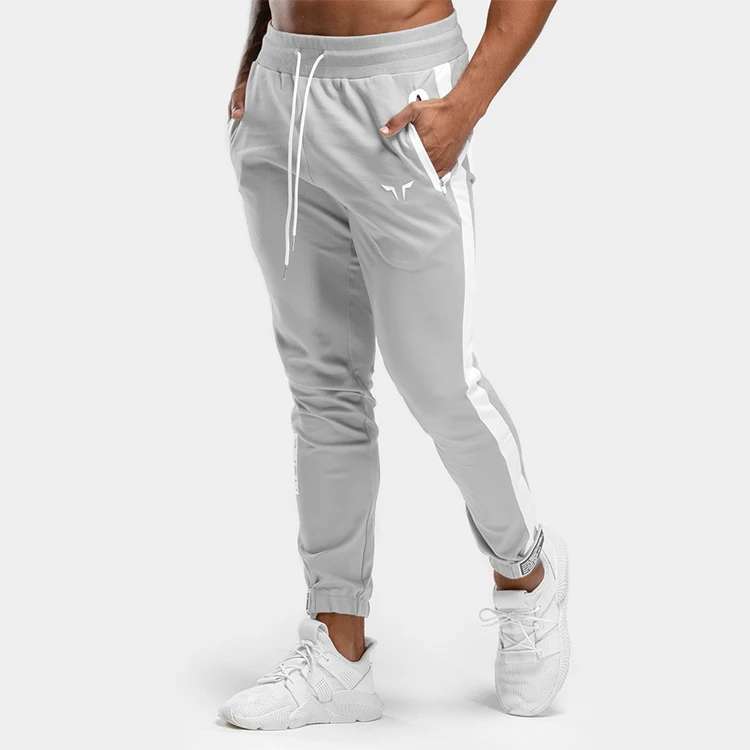 

Wholesale Autumn Winter Mens Elastic Waist Running Sweatpants Slim Fit Men's Trousers