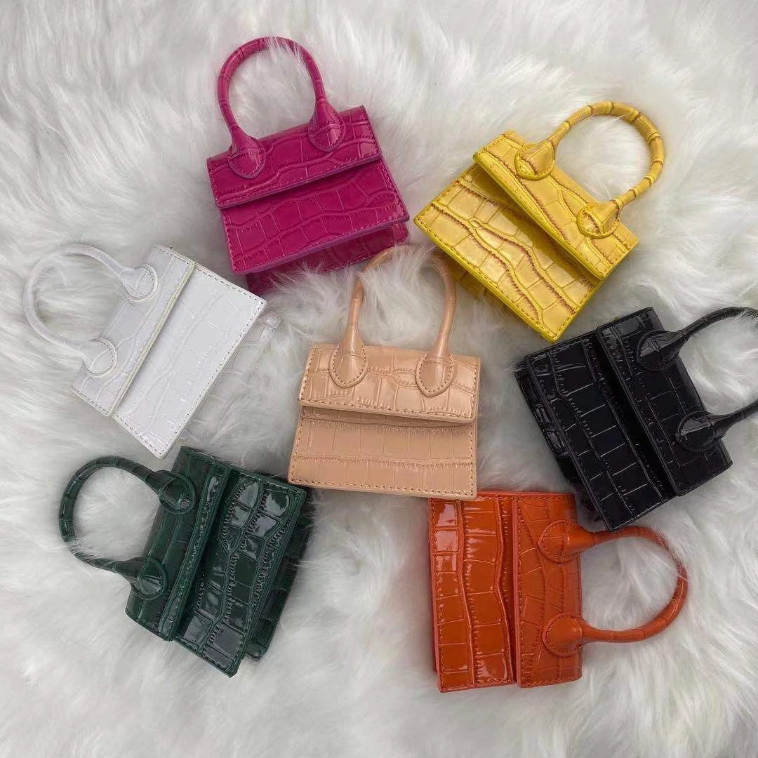 

Fashion Small Crocodile Pattern Women's Bag Crossbody PU Leather Top-handle Handbags Mini Shoulder Bag Women Messenger Bags, Picture