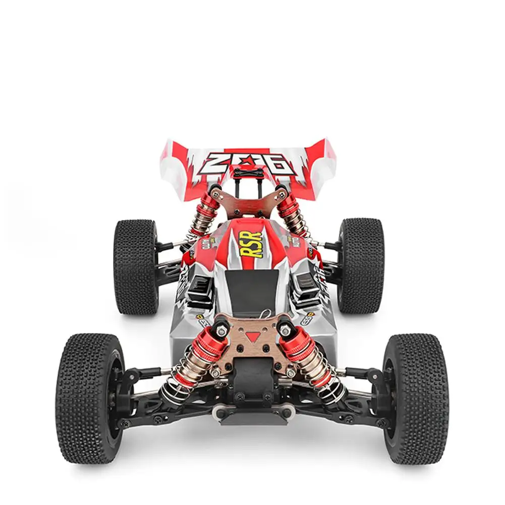 

HOSHI Wltoys 144001 Racing RC Car 1/14 2.4G 4WD High Speed Remote Control Vehicle Toys Models 60km/h Quality Assurance for kids, Blue/ red