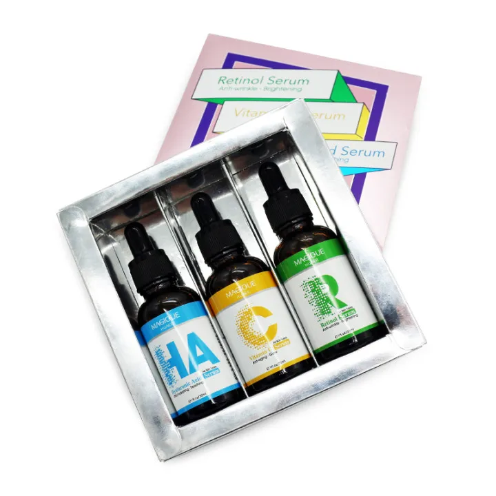 

Wholesale Facial Whitening Face Serum Kit Skin Care Serum