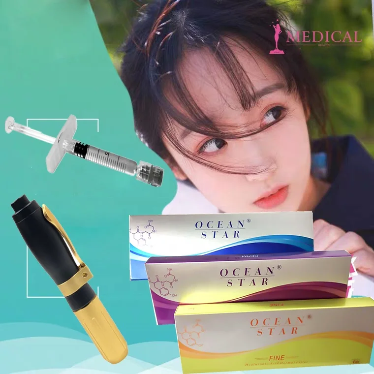 

cross linked hyaluronic acid gel  dermal filler for lip and face with free shipping