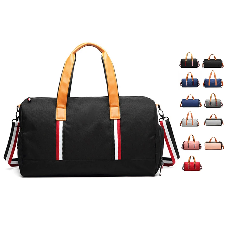 

men duffel travel bag duffel bag duffel bag outdoor sport, Black