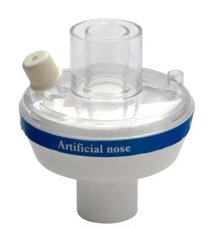 
Greatcare Medical disposable tracheostomy heat and moisture exchanger HME filter combined connector filtro 