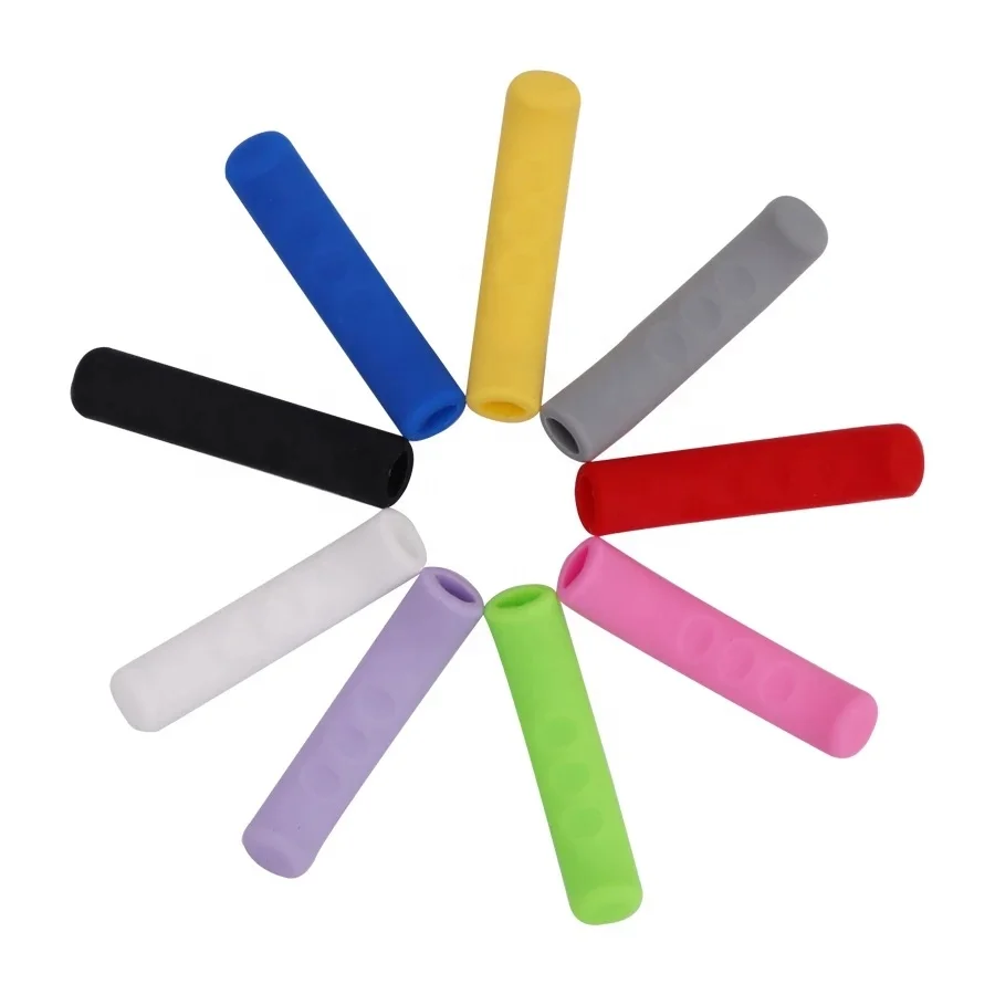 

Electric Scooter Brake Handle Cover Bike Brakes Silicone Sleeve Anti-slip For Xiaomi M365 Universal Brake Lever Covers, Blue, pink, red, black, white, yellow, gray, green, purple