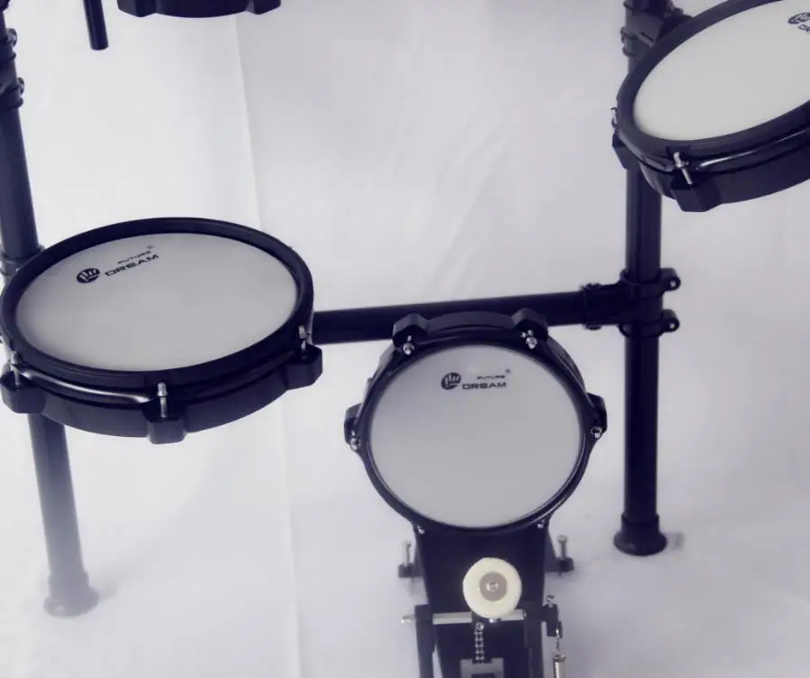 
HY503 Electronic Digital Silica Gel Drum kit in 6 drums and 4 Cymbals 