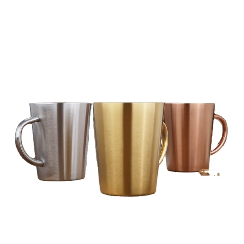 

W27 340ml Double Wall Vacuum Insulated 304 stainless steel water bottle coffee tea milk cup